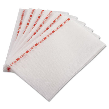 Chix® Food Service Towels, 13 X 21, Red-white, 150-carton freeshipping - TVN Wholesale